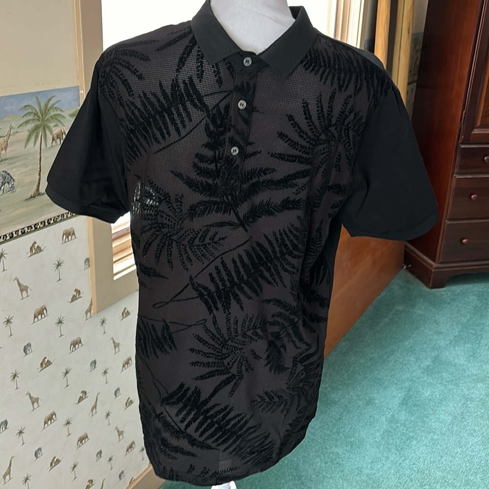 Collared 1/4 button up Shirt